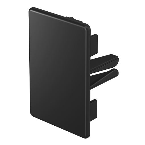 End piece 40x60 Policloreto de vinilo preto RAL 9005