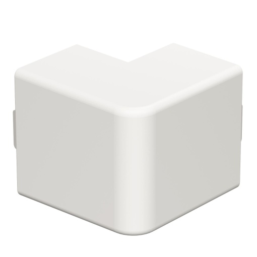 Ângulo externo 30x45mm Policloreto de vinilo branco puro RAL 9010