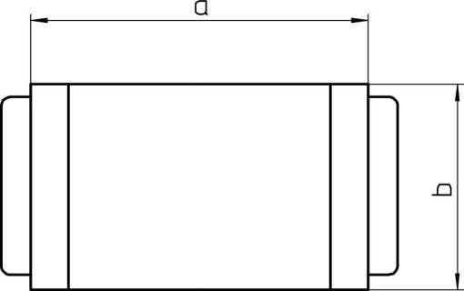 T e cruzeta 80x210mm Policloreto de vinilo branco puro RAL 9010