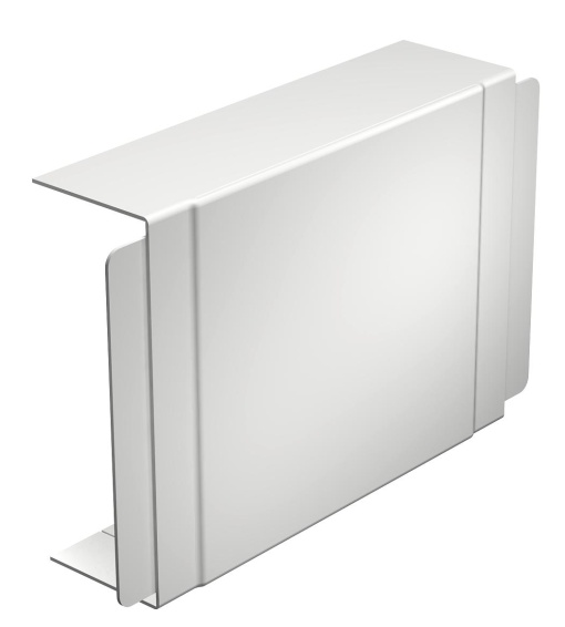 T e cruzeta 80x210mm Policloreto de vinilo branco puro RAL 9010