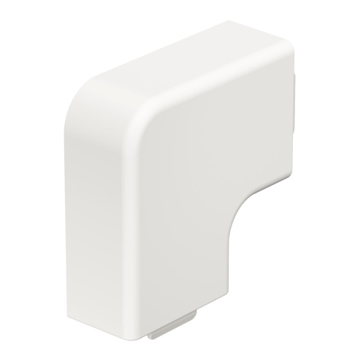 Ângulo plano 15x30mm Policloreto de vinilo branco puro RAL 9010