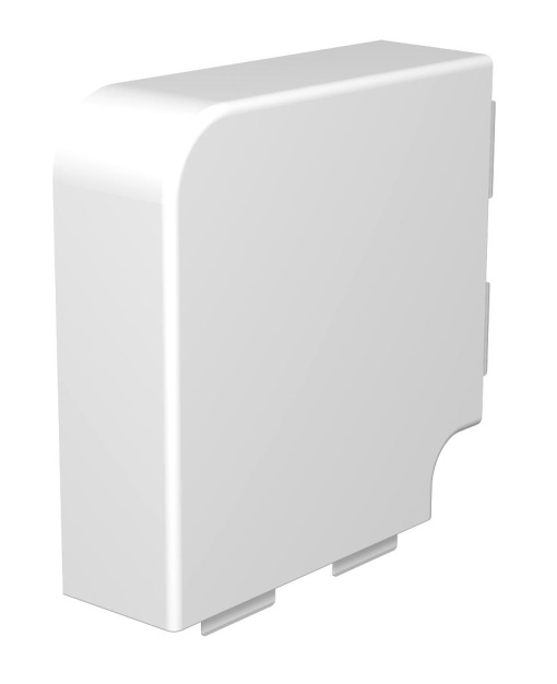 Ângulo plano 60x170mm Policloreto de vinilo branco puro RAL 9010