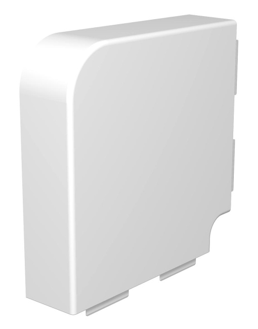 Ângulo plano 60x210mm Policloreto de vinilo branco puro RAL 9010