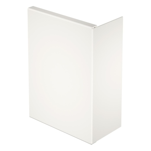 Topo 80x210mm Policloreto de vinilo branco puro RAL 9010