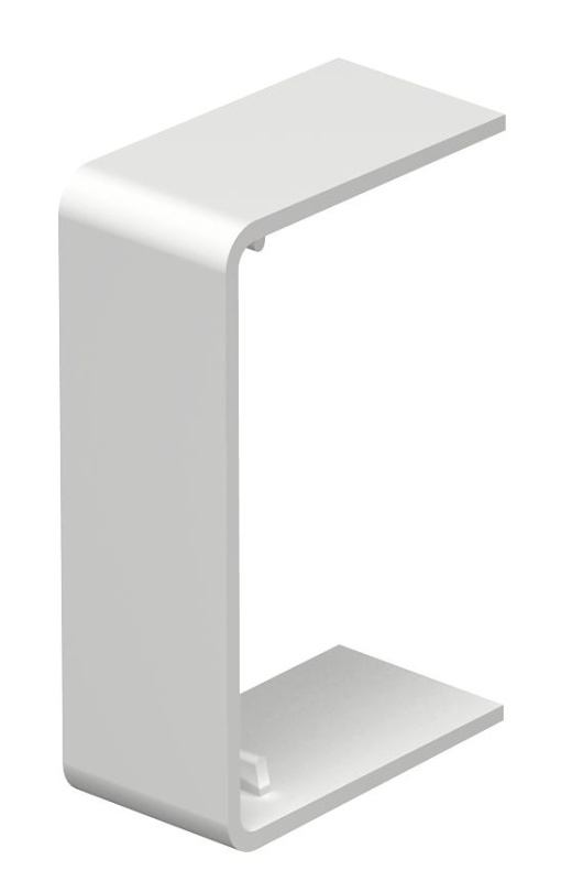Tapa juntas para WDK 60090 62x93x18mm Policloreto de vinilo branco puro RAL 9010