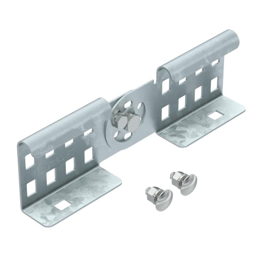 União articulada para caminhos de cabos escada 64x210 Aço Galvanizado por imersão a quente após maquinação zinco