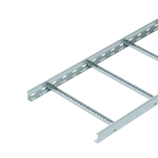 Cable ladder perforated rung, welded 60x500x3000 Aço galvanizado pelo método Sendzimir