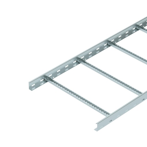 Cable ladder perforated rung, welded 60x600x3000 Aço galvanizado pelo método Sendzimir