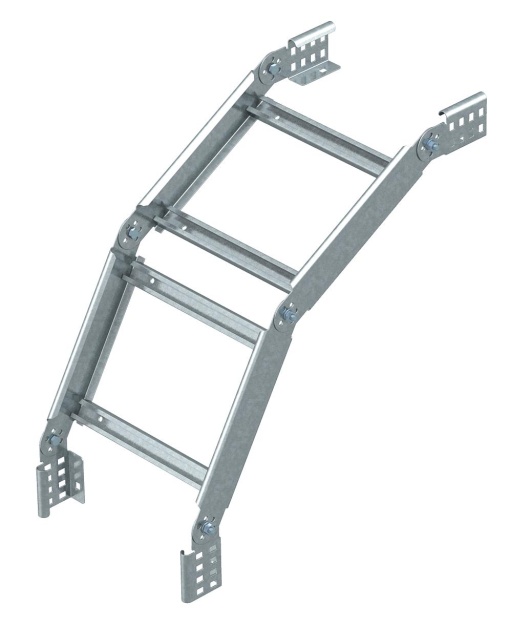 Ângulo regulável vertical, com degrau VS 60x300 Aço galvanizado pelo método Sendzimir