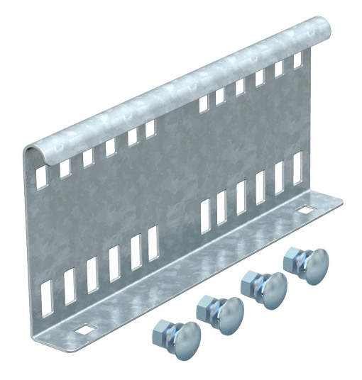 União reta para caminho de cabos escada 114x250 Aço Galvanizado por imersão a quente após maquinação 85µm