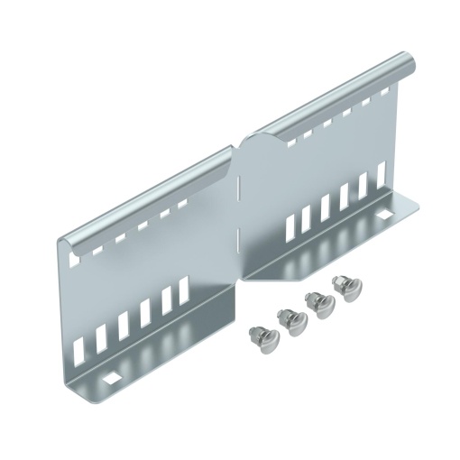 União curva para caminhos de cabos escada 114x300 Aço galvanizado pelo método Sendzimir zinco