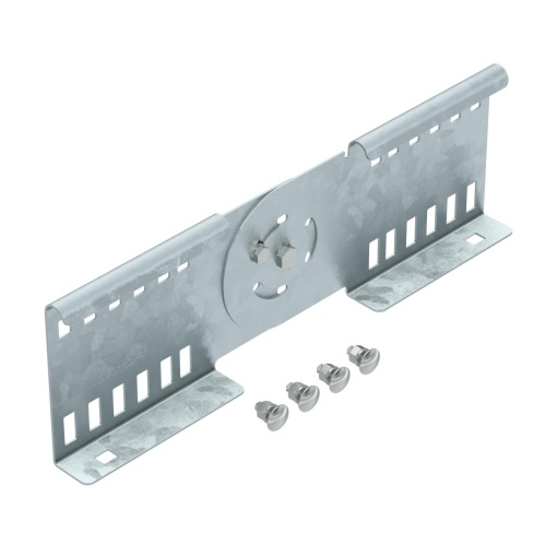 União articulada para caminhos de cabos escada 114x360 Aço Galvanizado por imersão a quente após maquinação zinco