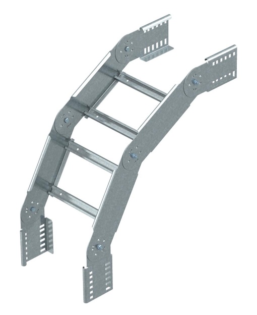 Ângulo regulável vertical, com degrau VS 110x200 Aço galvanizado pelo método Sendzimir