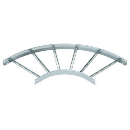 Ângulo 90 para caminhos de cabos escada 60x500 Aço galvanizado pelo método Sendzimir
