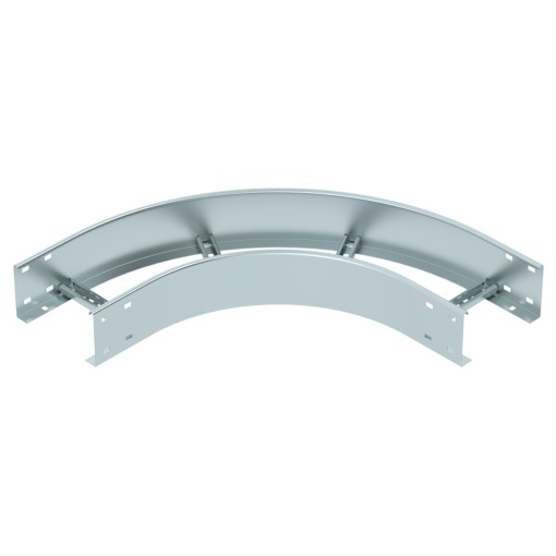 Ângulo 90 para caminhos de cabos escada 110x200 Aço galvanizado pelo método Sendzimir