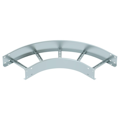 Ângulo 90 para caminhos de cabos escada 110x300 Aço galvanizado pelo método Sendzimir