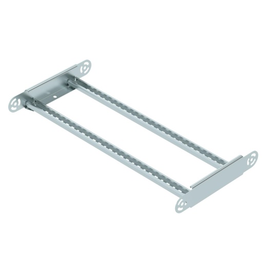 Elemento do ângulo regulável para caminhos de cabos escada 60x600 Aço galvanizado pelo método Sendzimir