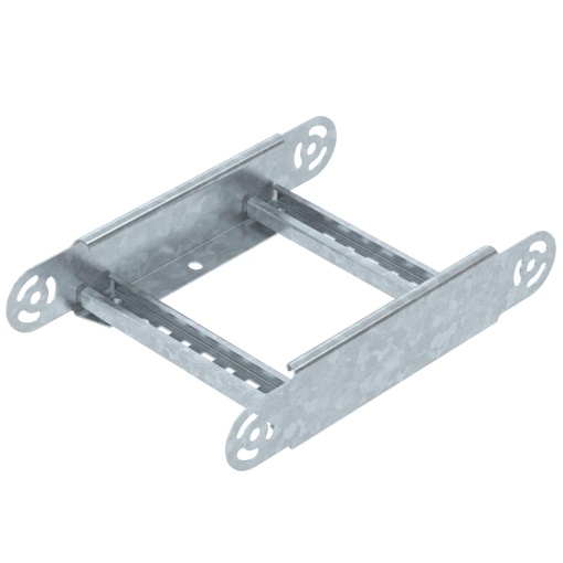 Elemento do ângulo regulável para caminhos de cabos escada 60x200 Aço galvanizado por imersão a quente após maquinação