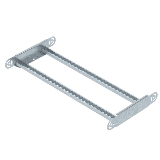 Elemento do ângulo regulável para caminhos de cabos escada 60x600 Aço galvanizado por imersão a quente após maquinação