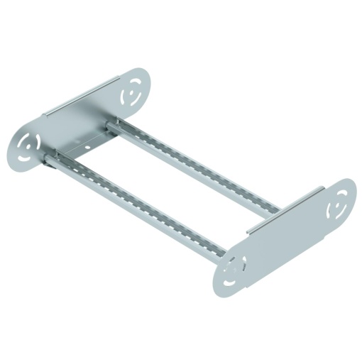 Elemento do ângulo regulável para caminhos de cabos escada 110x500 Aço galvanizado pelo método Sendzimir