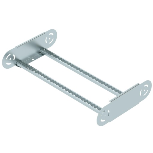 Elemento do ângulo regulável para caminhos de cabos escada 110x600 Aço galvanizado pelo método Sendzimir