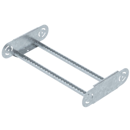 Elemento do ângulo regulável para caminhos de cabos escada 110x600 Aço galvanizado por imersão a quente após maquinação
