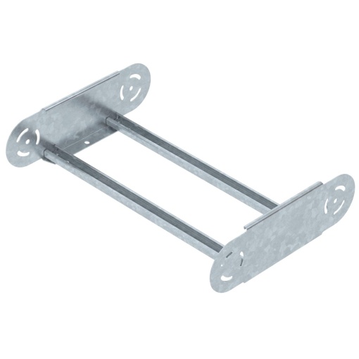 Elemento do ângulo regulável para caminhos de cabos escada 110x500 Aço galvanizado por imersão a quente após maquinação