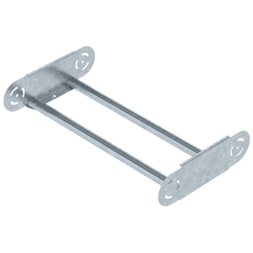 Elemento do ângulo regulável para caminhos de cabos escada 110x600 Aço galvanizado por imersão a quente após maquinação