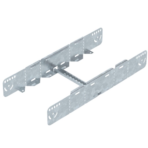 União multifuncional para caminhos de cabos escada 110x300 Aço galvanizado por imersão a quente após maquinação