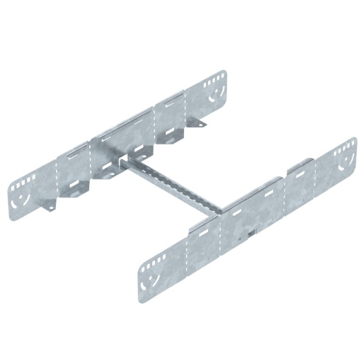 União multifuncional para caminhos de cabos escada 110x400 Aço galvanizado por imersão a quente após maquinação