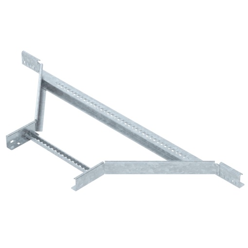 Derivação simples para caminhos de cabos escada 60x400 Aço galvanizado por imersão a quente após maquinação