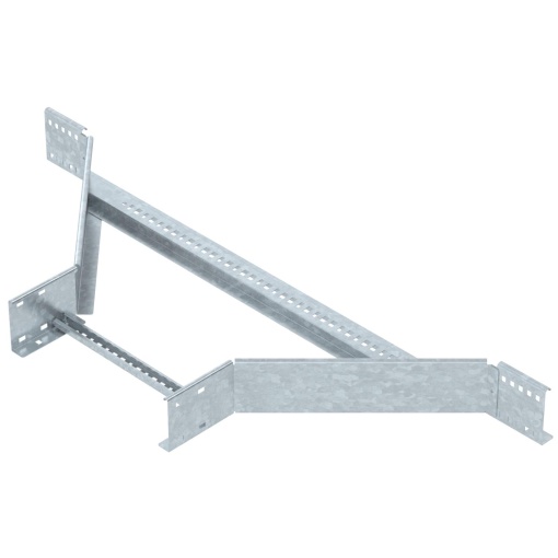 Derivação simples para caminhos de cabos escada 110x400 Aço galvanizado por imersão a quente após maquinação