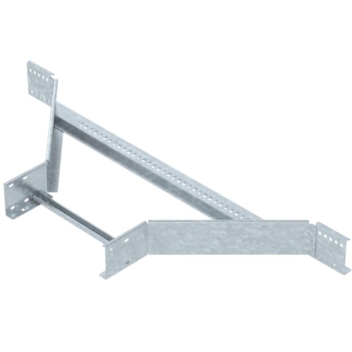 Derivação simples para caminhos de cabos escada 110x400 Aço galvanizado por imersão a quente após maquinação