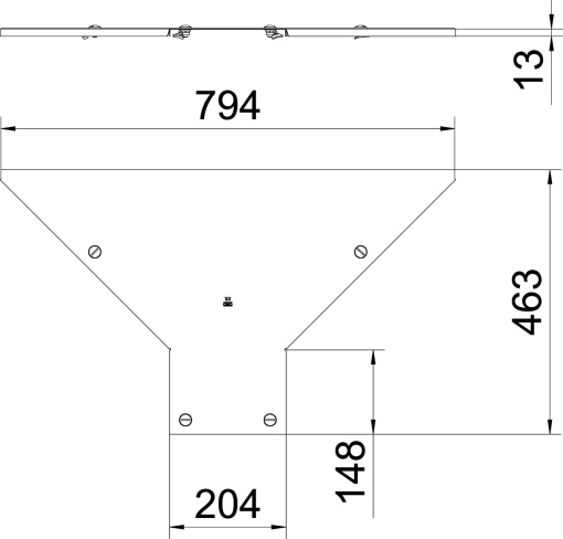 Tampa para derivação simples com ferrolhos rotativos B200 Aço inoxidável 1.4571 A4 1.4571 brilhante, pós-tratamento aço inoxidável