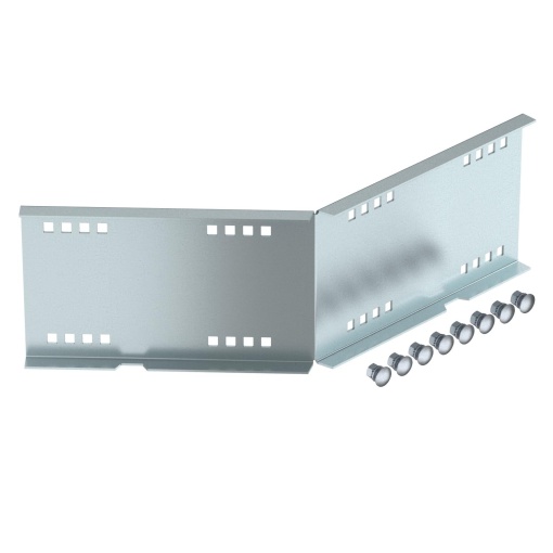 União curva 45º interna para sistema grandes vãos 160 160x500 Aço galvanizado pelo método Sendzimir