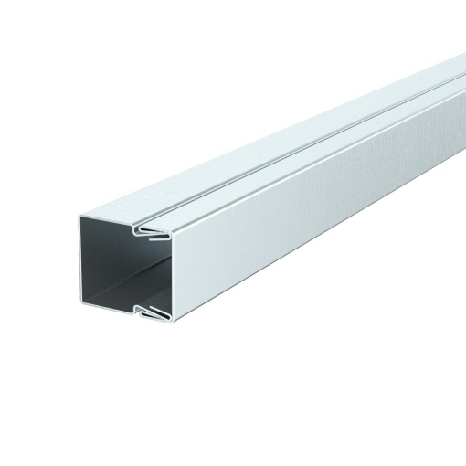 Calha com base perfurada 20x20x2000 Aço galvanizado pelo método Sendzimir