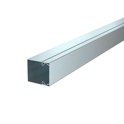 Calha com base perfurada 40x40x2000 Aço galvanizado pelo método Sendzimir
