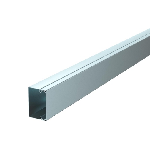 Calha com base perfurada 40x60x2000 Aço galvanizado pelo método Sendzimir
