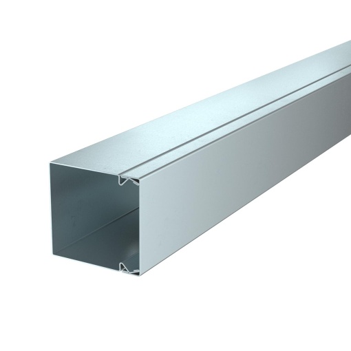 Calha com base perfurada 60x60x2000 Aço galvanizado pelo método Sendzimir