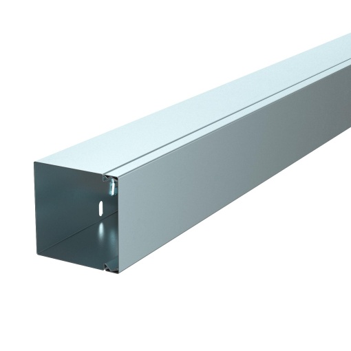 Calha com base perfurada 80x80x2000 Aço galvanizado pelo método Sendzimir