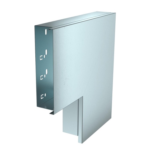 Ângulo plano com tampa 60x200mm Aço galvanizado pelo método Sendzimir
