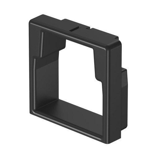 Edge protection ring 30x30mm Elastómero termoplástico preto RAL 9011