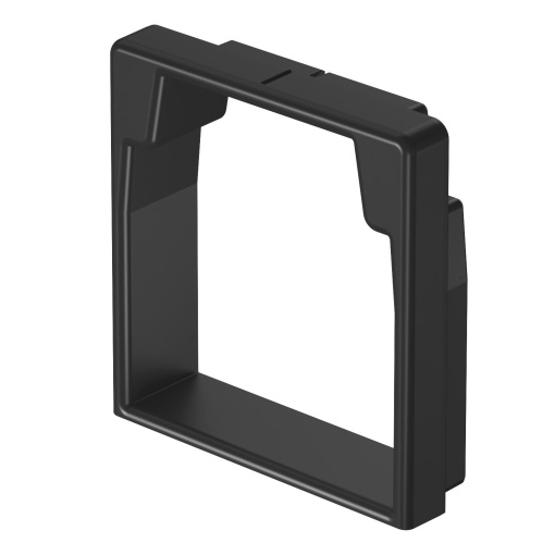 Edge protection ring 60x60mm Elastómero termoplástico preto RAL 9011
