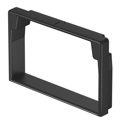 Edge protection ring 60x100mm Elastómero termoplástico preto RAL 9011