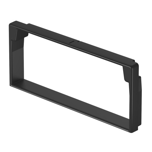 Edge protection ring 60x150mm Elastómero termoplástico preto RAL 9011
