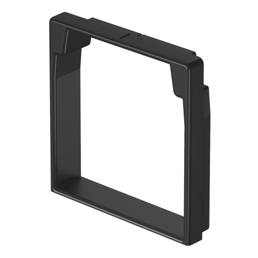 Edge protection ring 80x80mm Elastómero termoplástico preto RAL 9011