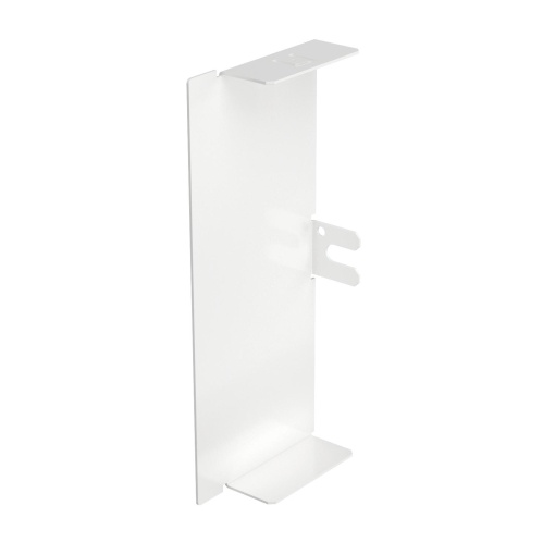 Topo 60x150mm Aço com galvanização contínua  com revestimento de plástico branco puro RAL 9010