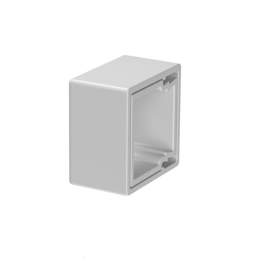 Protetor para calha LKM 30x30mm Policloreto de vinilo cinzento