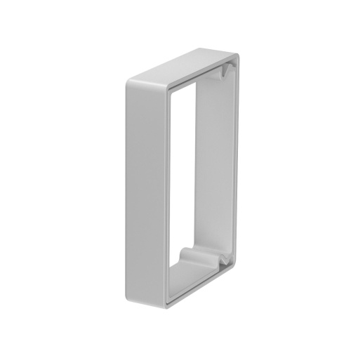 Protetor para calha LKM 60x100mm Policloreto de vinilo cinzento