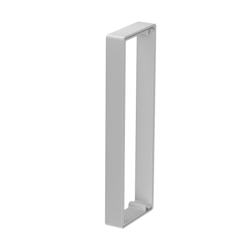 Protetor para calha LKM 60x200mm Policloreto de vinilo cinzento